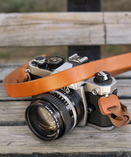 DURAM FACTORY（ドゥラムファクトリー）の「DURAM ドゥラム カメラストラップＡ レザー 本革 一眼レフ 10015（カメラ/カメラグッズ・レディース・ブラウン/ダークブラウン/ライトブラウン/ブラック・FREE）」の12枚目の写真