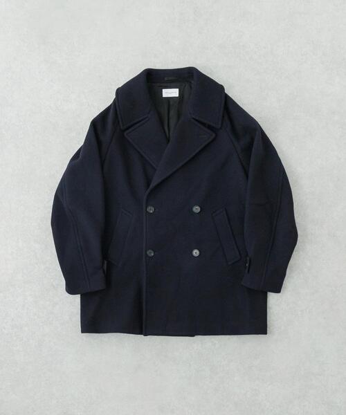 セール】new basic DOUBLE BREAST HALF COAT（ピーコート）｜URBAN