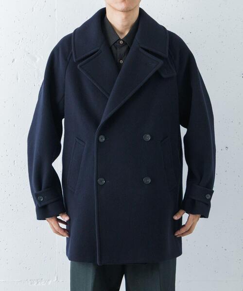 new basic DOUBLE BREAST HALF COAT（ピーコート）｜URBAN RESEARCH