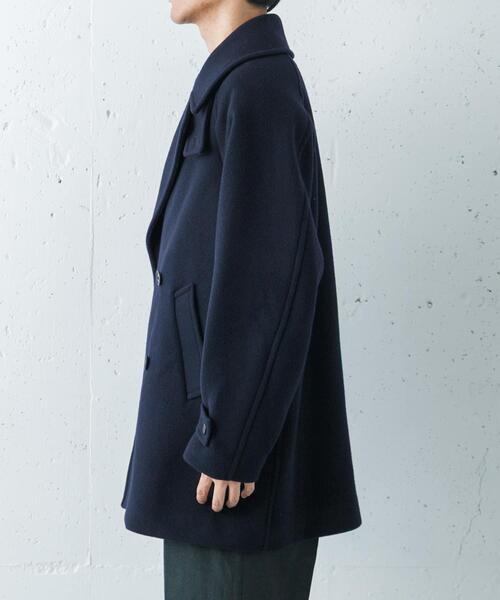 セール】new basic DOUBLE BREAST HALF COAT（ピーコート）｜URBAN