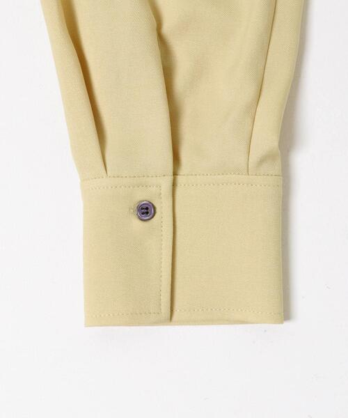 URBAN RESEARCH ROSSO WOMEN（アーバンリサーチ　ロッソ）の「ポケットデザインVネックワンピース（ワンピース・レディース・イエロー/グリーン/チャコールグレー/グレー・FREE）」の6枚目の写真