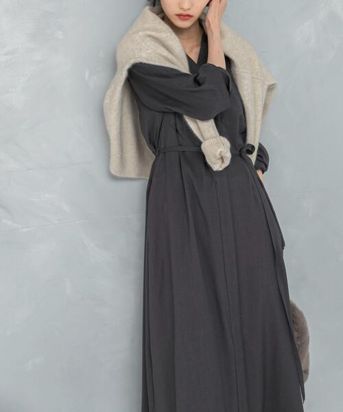 ポケットデザインVネックワンピース（ワンピース）｜URBAN RESEARCH