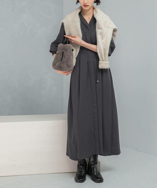 セール】ポケットデザインVネックワンピース（ワンピース）｜URBAN