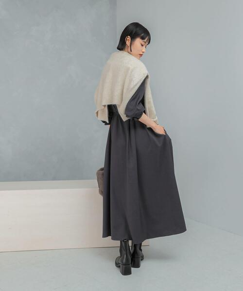 セール】ポケットデザインVネックワンピース（ワンピース）｜URBAN