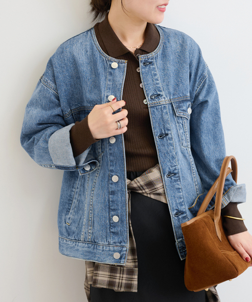 【新品未使用】JOURNAL STANDARD relume デニムジャケット 追加2》デニムジャケット（デニムジャケット）｜JOURNAL STANDARD