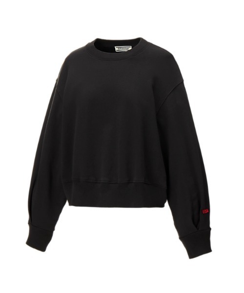 Onitsuka Tiger（オニツカタイガー）の「WOMEN'S SWEAT TOP/ウィメンズスウェットトップ（スウェット・レディース・パープル/ブラック・S/M/L）」の3枚目の写真