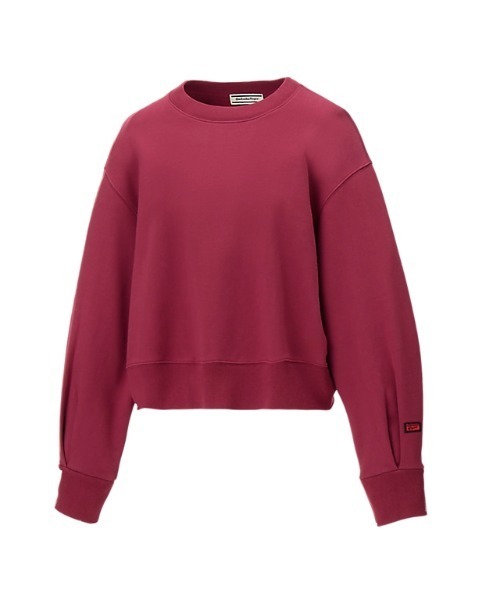 Onitsuka Tiger（オニツカタイガー）の「WOMEN'S SWEAT TOP/ウィメンズスウェットトップ（スウェット・レディース・パープル/ブラック・S/M/L）」の8枚目の写真