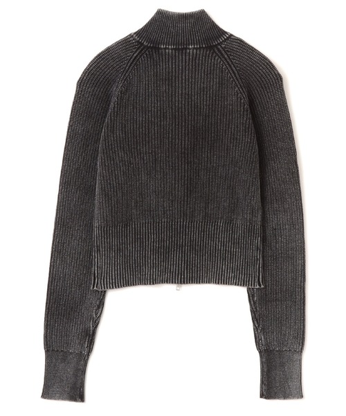 atmos pink（アトモスピンク）の「atmos pink Washed Zip Up Knit / アトモス ピンク ウォッシュ ジップアップ ニット（ニット/セーター・レディース・ピンク/チャコール・FREE）」の17枚目の写真
