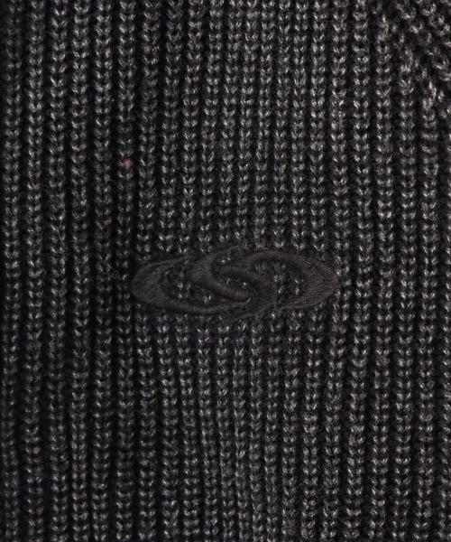 atmos pink（アトモスピンク）の「atmos pink Washed Zip Up Knit / アトモス ピンク ウォッシュ ジップアップ ニット（ニット/セーター・レディース・ピンク/チャコール・FREE）」の15枚目の写真