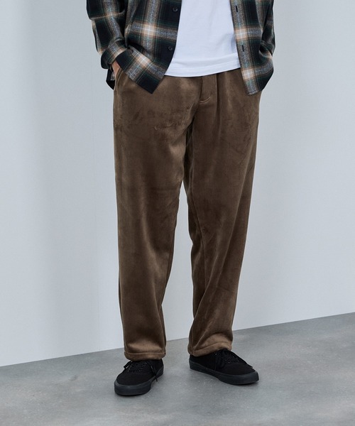 NAVY(ネイビー)の「【NAVY / ネイビー】カットコール裏フリースパンツ(その他パンツ・メンズ・ブラック/ブラウン/グレー・XL/L/M)」の5枚目の写真