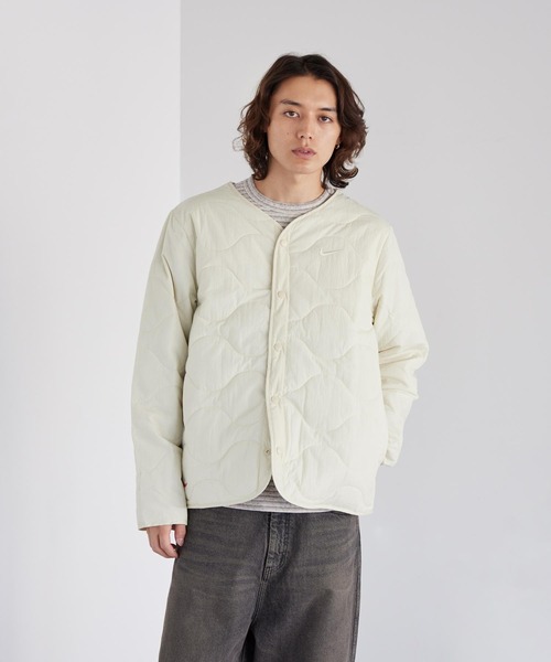 NIKE（ナイキ）の「ナイキ スポーツウェア メンズ パデッド ジャケット / Nike Sportswear Men's Padded Jacket IM9354-229 Light Khaki（ノーカラージャケット・メンズ・ブラウン系その他2・M/L/XL/2XL/S）」の19枚目の写真