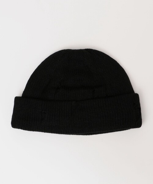 SUBLIME(サブライム)の「SUBLIME: BROKEN WHOOL.G WT(ニットキャップ/ビーニー・メンズ・ブラウン/レッド/ダークグレー/ブラック・ONE SIZE)」の2枚目の写真