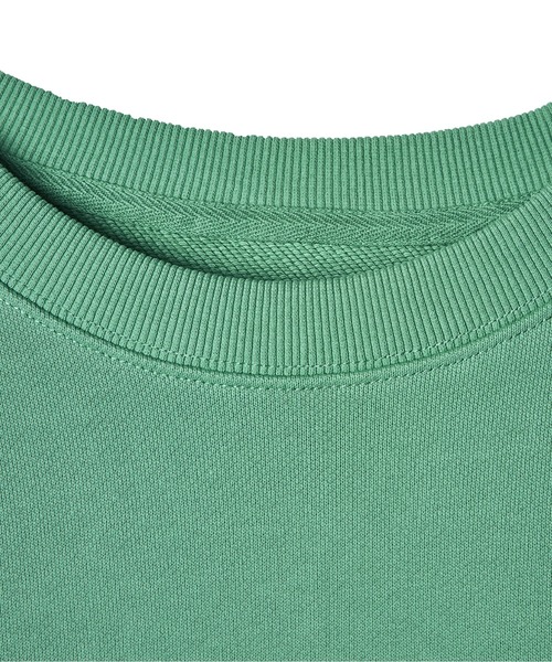MAISON GA GA（メゾンガガ）の「GAGA Logo Basic Sweatshirt（スウェット・メンズ・グリーン・MEDIUM）」の6枚目の写真