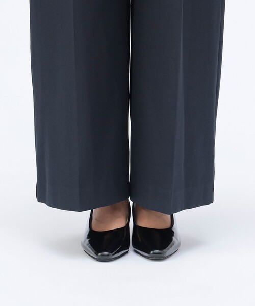 BEAMS HEART（ビームスハート）の「【セレモニー・ハレの日】Vネック コンビネゾン（つなぎ/オールインワン・レディース・ブラウン系その他2/ネイビー・SMALL/MEDIUM）」の14枚目の写真