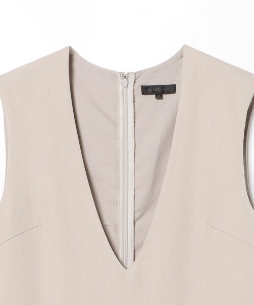 BEAMS HEART（ビームスハート）の「【セレモニー・ハレの日】Vネック コンビネゾン（つなぎ/オールインワン・レディース・ブラウン系その他2/ネイビー・SMALL/MEDIUM）」の16枚目の写真