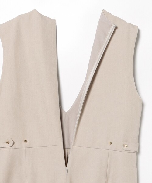 BEAMS HEART（ビームスハート）の「【セレモニー・ハレの日】Vネック コンビネゾン（つなぎ/オールインワン・レディース・ブラウン系その他2/ネイビー・SMALL/MEDIUM）」の20枚目の写真