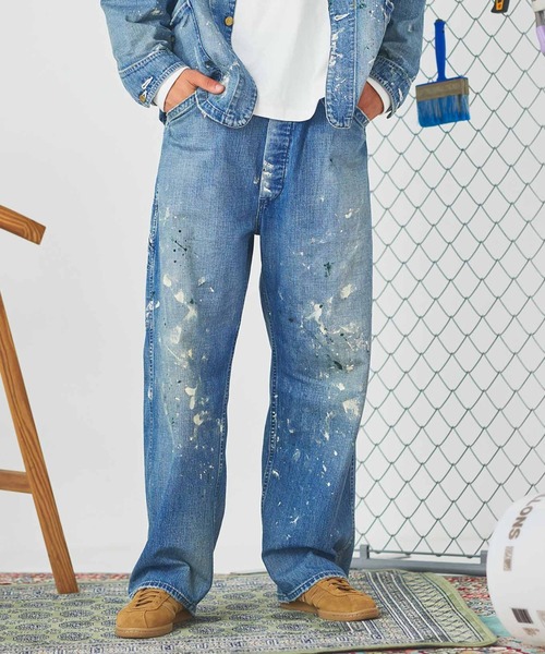 【FRAMeWORK】LEE別注 DUNGAREES PAINTER PANTS Lee パンツ デニム ジーンズ Lee/リー DUNGAREES PAINTER PANTS