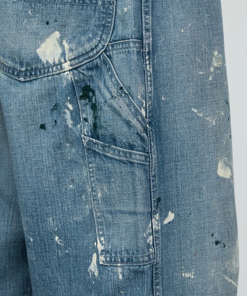 Lee(リー)の「Lee/リー VINTAGE PAINTER PANTS/DENIM 【DUNGAREES】(デニムパンツ・メンズ・ライトインディゴブルー/ブルー・SMALL/MEDIUM/LARGE/X-LARGE)」の17枚目の写真