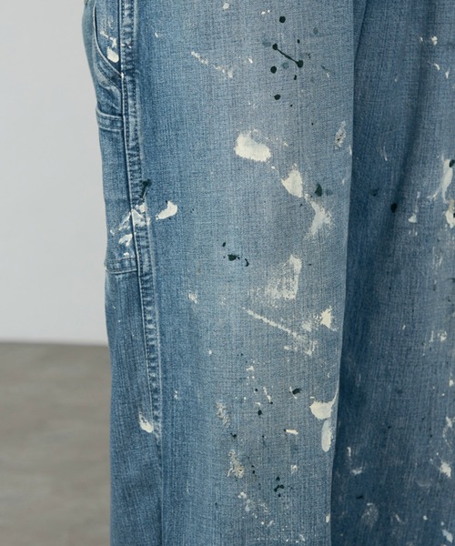Lee(リー)の「Lee/リー VINTAGE PAINTER PANTS/DENIM 【DUNGAREES】(デニムパンツ・メンズ・ライトインディゴブルー/ブルー・SMALL/MEDIUM/LARGE/X-LARGE)」の15枚目の写真