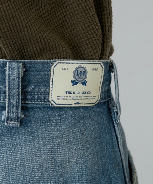 Lee(リー)の「Lee/リー VINTAGE PAINTER PANTS/DENIM 【DUNGAREES】(デニムパンツ・メンズ・ライトインディゴブルー/ブルー・SMALL/MEDIUM/LARGE/X-LARGE)」の13枚目の写真