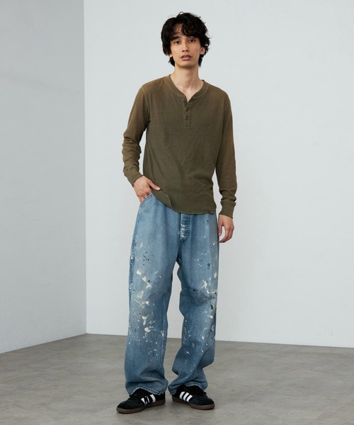 Lee(リー)の「Lee/リー VINTAGE PAINTER PANTS/DENIM 【DUNGAREES】(デニムパンツ・メンズ・ライトインディゴブルー/ブルー・SMALL/MEDIUM/LARGE/X-LARGE)」の8枚目の写真