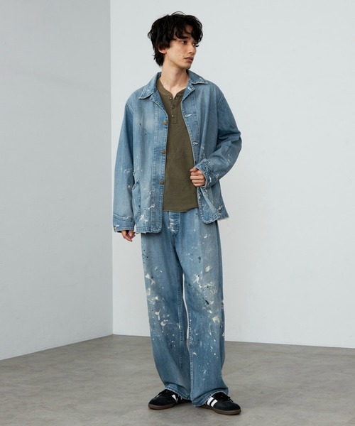 パンツ LEE / long L denim painter pants Lee ジーンズ Lee/リー PAINTER PANTS/ペインターパンツ/デニム