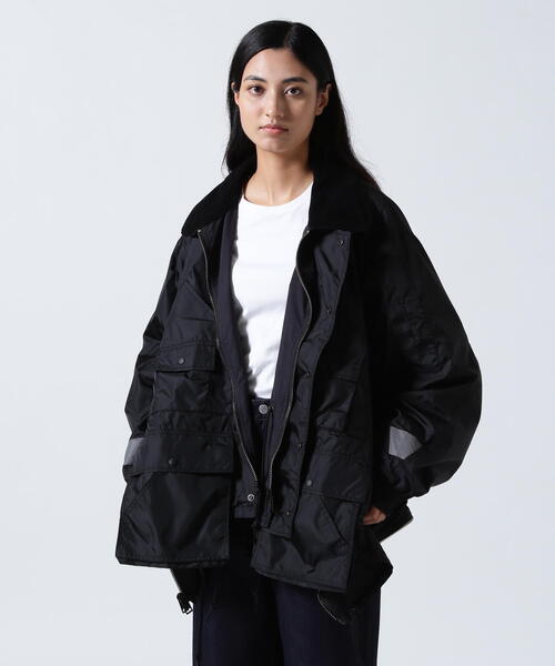 beautiful people（ビューティフルピープル）の「beautiful people/ビューティフルピープル/Spiewak double-end c/n work blouson（ブルゾン・レディース・その他24/ブラック・42/38）」の4枚目の写真