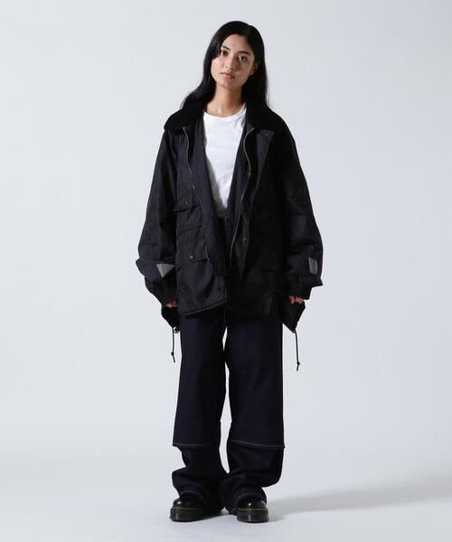 beautiful people（ビューティフルピープル）の「beautiful people/ビューティフルピープル/Spiewak double-end c/n work blouson（ブルゾン・レディース・その他24/ブラック・42/38）」の5枚目の写真