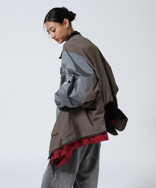 beautiful people（ビューティフルピープル）の「beautiful people/ビューティフルピープル/Spiewak double-end c/n work blouson（ブルゾン・レディース・その他24/ブラック・42/38）」の2枚目の写真