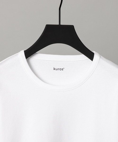 kuros'(クロス)の「【kuros’オリジナル】kuros'Tシャツ コンパクト(Tシャツ/カットソー・レディース・ホワイト/ブラック・SMALL/MEDIUM/LARGE)」の16枚目の写真