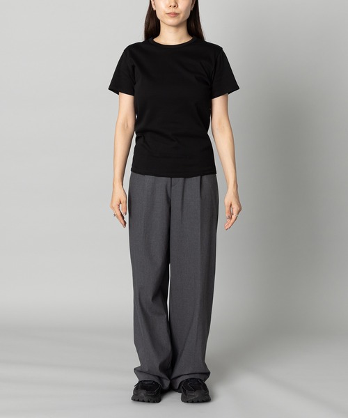 kuros'(クロス)の「【kuros’オリジナル】kuros'Tシャツ コンパクト(Tシャツ/カットソー・レディース・ホワイト/ブラック・SMALL/MEDIUM/LARGE)」の9枚目の写真