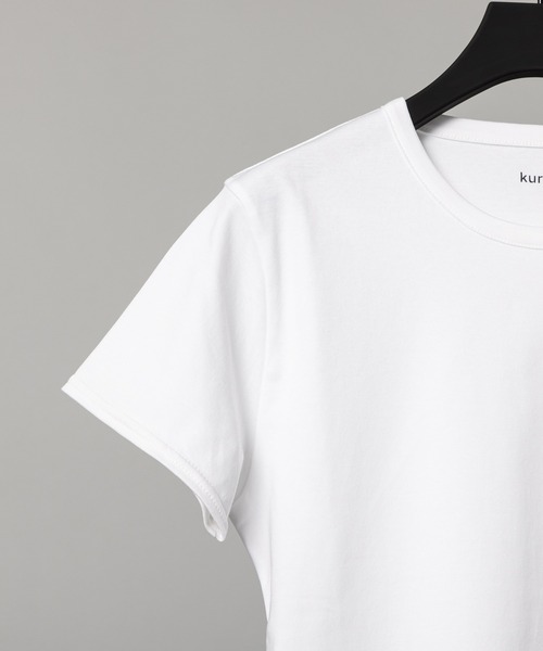 kuros'(クロス)の「【kuros’オリジナル】kuros'Tシャツ コンパクト(Tシャツ/カットソー・レディース・ホワイト/ブラック・SMALL/MEDIUM/LARGE)」の18枚目の写真