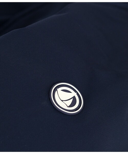 PETIT BATEAU（プチバトー）の「フード付きジャケット（ダウンジャケット/コート・キッズ・ブラウン/ネイビー・6YEAR/8YEAR/10YEAR/12YEAR）」の6枚目の写真