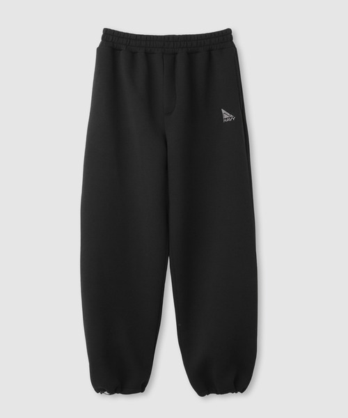 NAVY（ネイビー）の「nAvy ポンチワイドパンツ（スウェットパンツ・メンズ・グレー/ブラウン/ブラック・M/S/XL/L）」の5枚目の写真