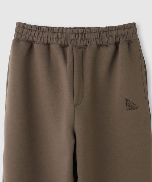 NAVY（ネイビー）の「nAvy ポンチワイドパンツ（スウェットパンツ・メンズ・グレー/ブラウン/ブラック・M/S/XL/L）」の7枚目の写真