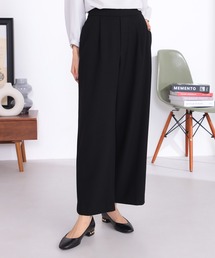 GALLORIA | 【キレメクパンツ】２WAYストレッチ起毛ゆるワイドパンツ(その他パンツ)