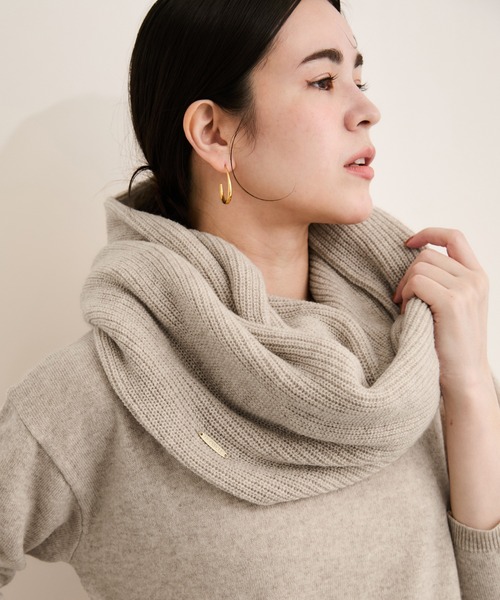 カシミア混スヌード（ストール/ショール）｜LE CERCLE par rope