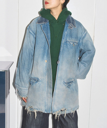 KURO DENIM HALF COAT 964180：コート