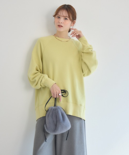 KATHARINE ROSS（キャサリンロス）の「【KATHARINE ROSS】エコファー　巾着ショルダーバッグ（ショルダーバッグ・レディース・モカ/その他1/ブラック/グレー・MEDIUM）」の22枚目の写真