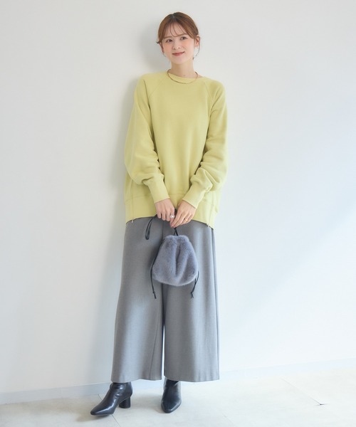 KATHARINE ROSS（キャサリンロス）の「【KATHARINE ROSS】エコファー　巾着ショルダーバッグ（ショルダーバッグ・レディース・モカ/その他1/ブラック/グレー・MEDIUM）」の21枚目の写真