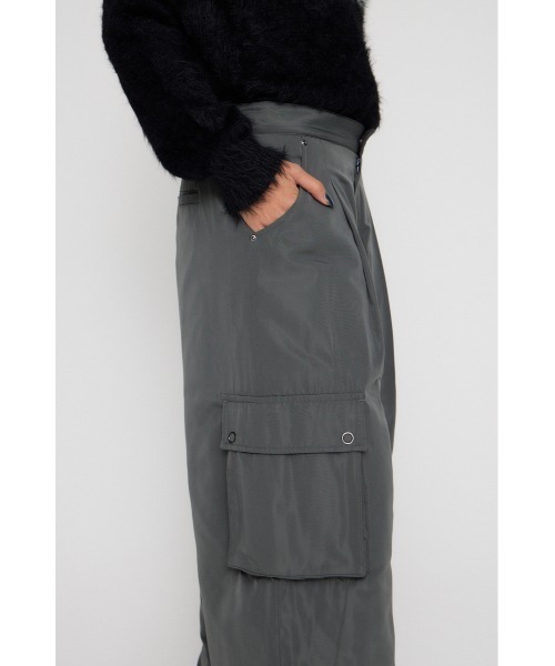 LAGUA GEM(ラグアジェム)の「WARM POCKET パンツ(カーゴパンツ・レディース・ブラック/カーキ/グレー・X-SMALL/SMALL/MEDIUM)」の16枚目の写真