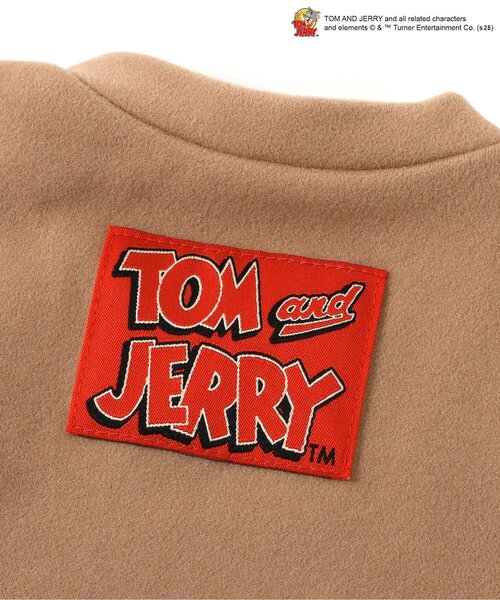 Tom＆Jerry（トムアンドジェリー）の「【リンク】トムとジェリー もちふわあったかカバーオール（ロンパース・キッズ・ブラウン/グレー・60/70/80）」の9枚目の写真