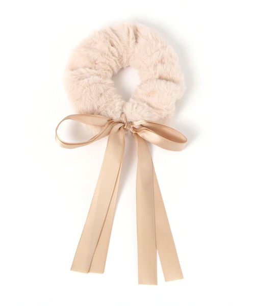 repipi armario（レピピ アルマリオ）の「リボンツキシュシュ（シュシュ・キッズ・ホワイト/ベージュ/ブラック・ONESIZE）」の11枚目の写真