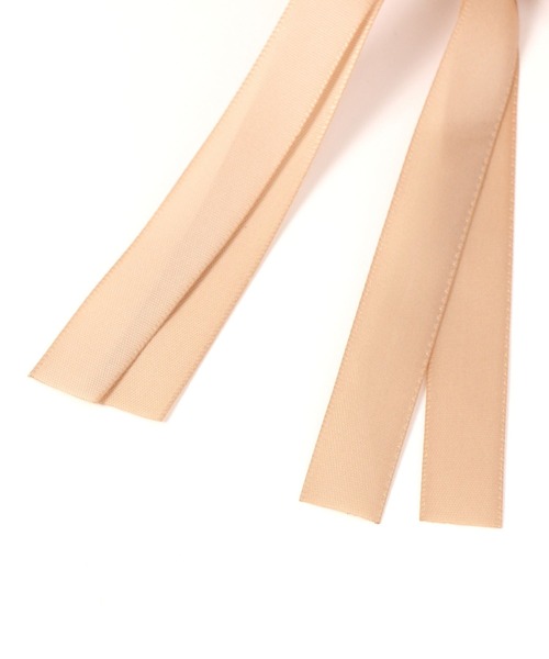 repipi armario（レピピ アルマリオ）の「リボンツキシュシュ（シュシュ・キッズ・ホワイト/ベージュ/ブラック・ONESIZE）」の13枚目の写真