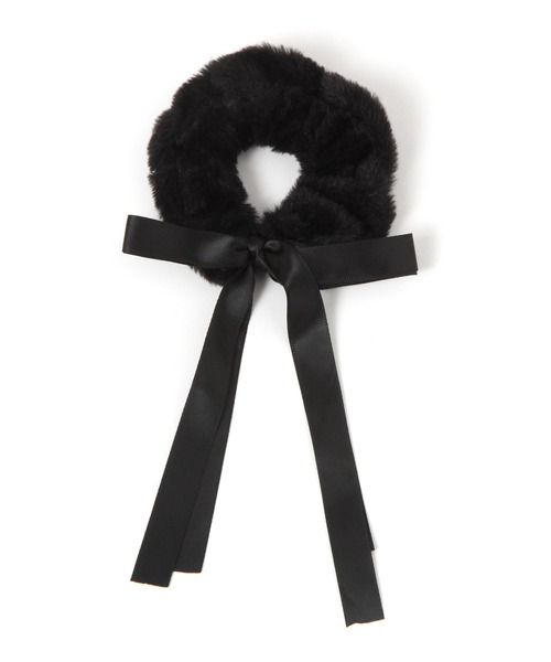 repipi armario（レピピ アルマリオ）の「リボンツキシュシュ（シュシュ・キッズ・ホワイト/ベージュ/ブラック・ONESIZE）」の16枚目の写真