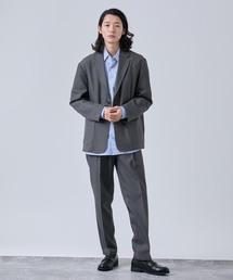 【XL】サルトリアリング セットアップスーツ ストライプ グレー 52 セール】 「EASTGATE MODEL」 ライトグレーストライプ柄スーツ