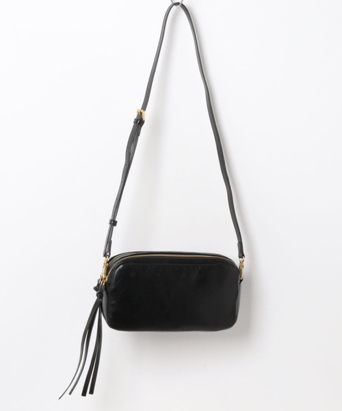 cache cache(カシュ カシュ)の「カシュカシュ cachecache / ダブルジップ2wayショルダー(ショルダーバッグ・レディース・シルバー/チョコ/ブラック・FREE)」の7枚目の写真