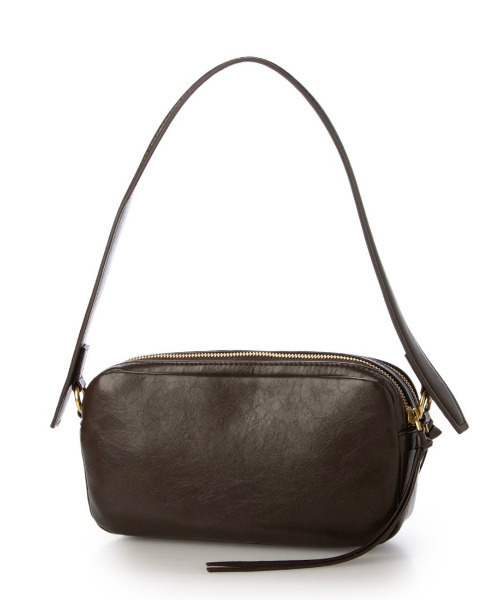 cache cache(カシュ カシュ)の「カシュカシュ cachecache / ダブルジップ2wayショルダー(ショルダーバッグ・レディース・シルバー/チョコ/ブラック・FREE)」の8枚目の写真
