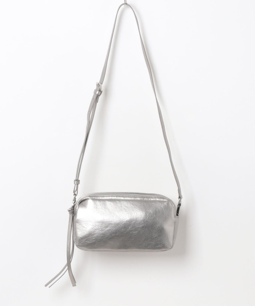 cache cache(カシュ カシュ)の「カシュカシュ cachecache / ダブルジップ2wayショルダー(ショルダーバッグ・レディース・シルバー/チョコ/ブラック・FREE)」の20枚目の写真