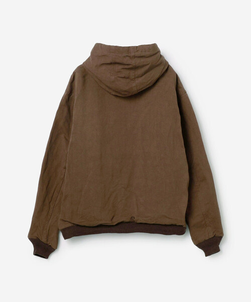 Kaptain Sunshine(キャプテン サンシャイン)の「KAPTAIN SUNSHINE | コットンヘンプ フードジャケット MEN(その他アウター・メンズ・ブラウン系その他/グレー系その他・4/3)」の4枚目の写真